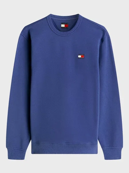 Світшот Tommy Jeans фіолетовий