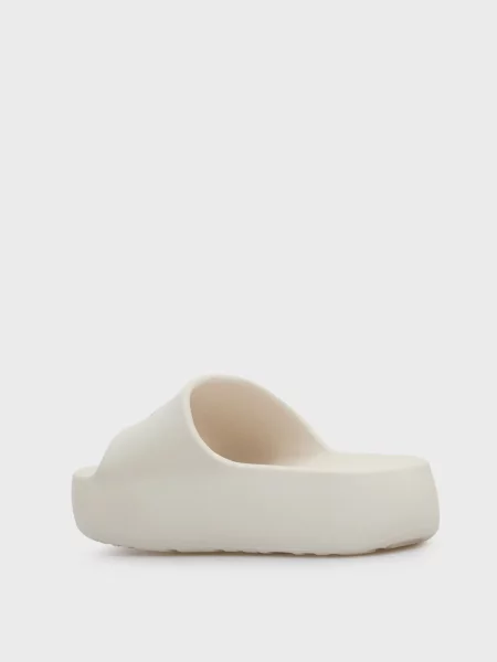 Шлепанцы Tommy Jeans чанки белые