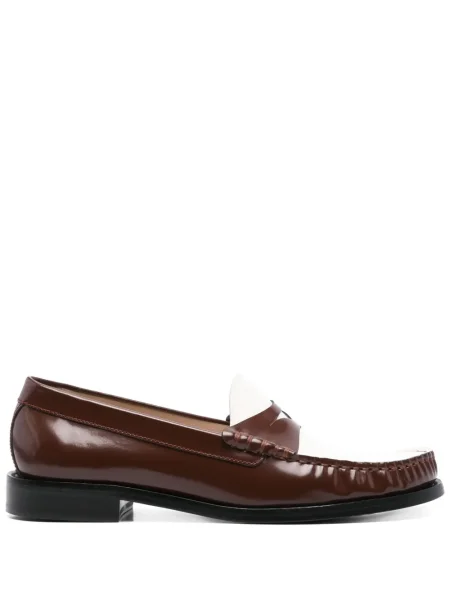 Pantofi loafer Stuart Weitzman maro