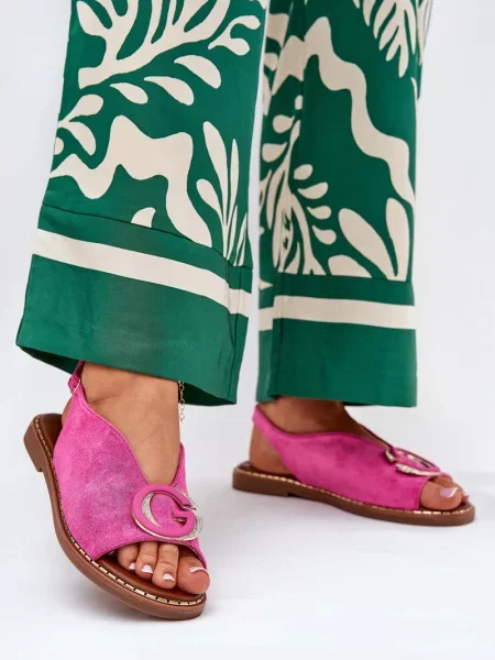 Sandali Boto brez pet roza