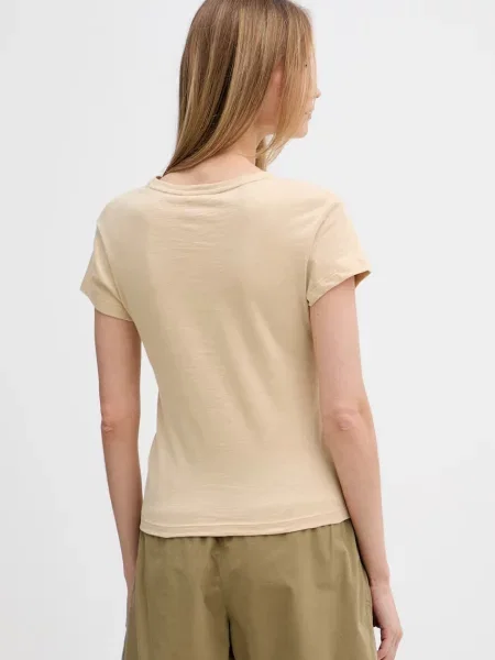Tommy Hilfiger T-shirt basic beżowa