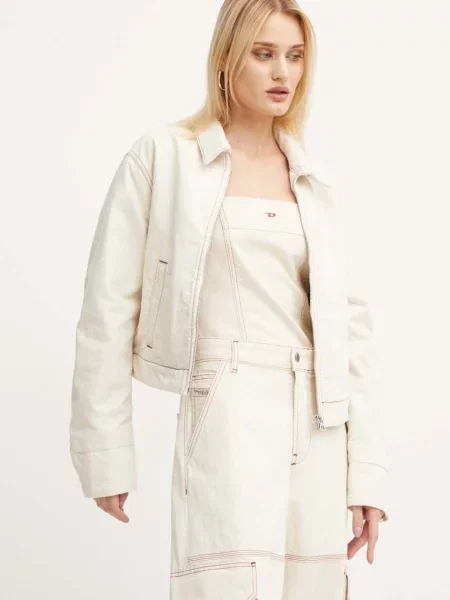 Diesel geaca DE-NOVA femei de tranzitie oversize bej