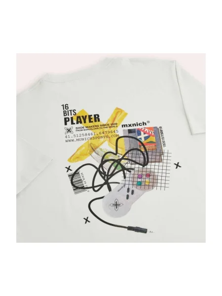 Tricou Munich alb