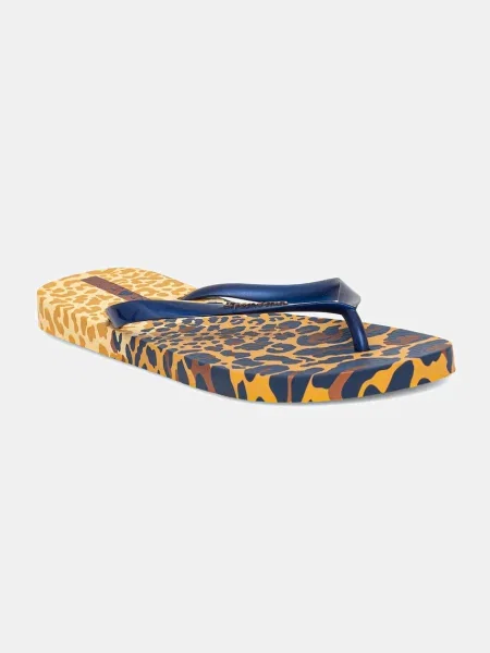 Джапанки Ipanema ANIMAL PRINT с равна подметка оранжево