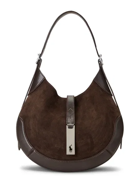 Geantă Polo Ralph Lauren maro