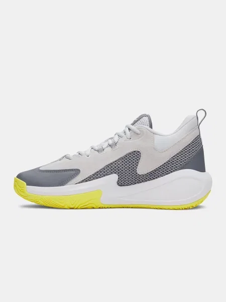 Sneakerși Under Armour alb