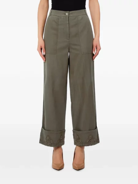 Pantaloni Liu Jo verde