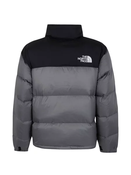 Geacă cu puf The North Face gri