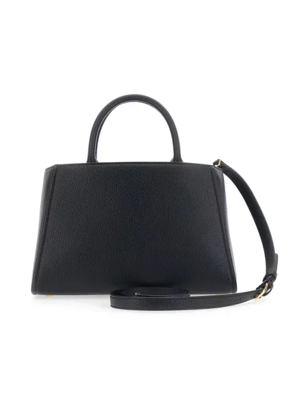 Torebka Elisabetta Franchi skórzana czarna