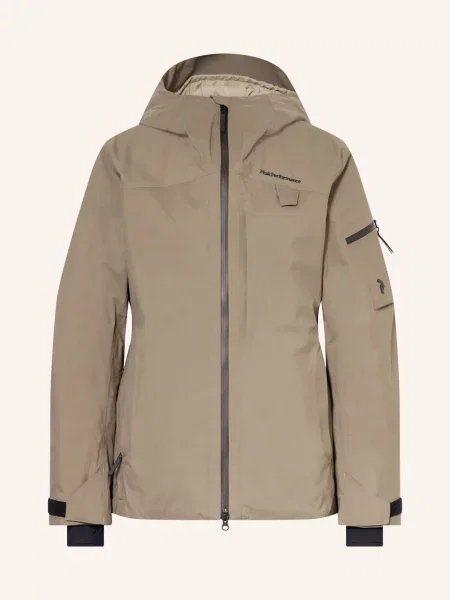 Peak Performance Lyžařská Bunda Alpine Gore-Tex Insulated světle hnědá
