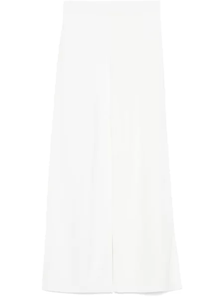 Pantaloni P.a.r.o.s.h. tricotate alb