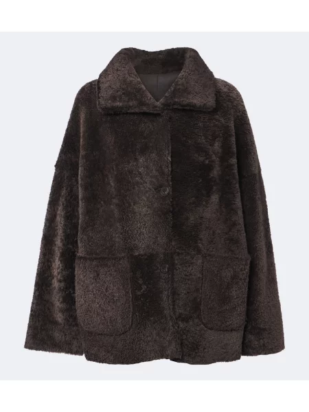 Reversibil geanta de piele Arma maro
