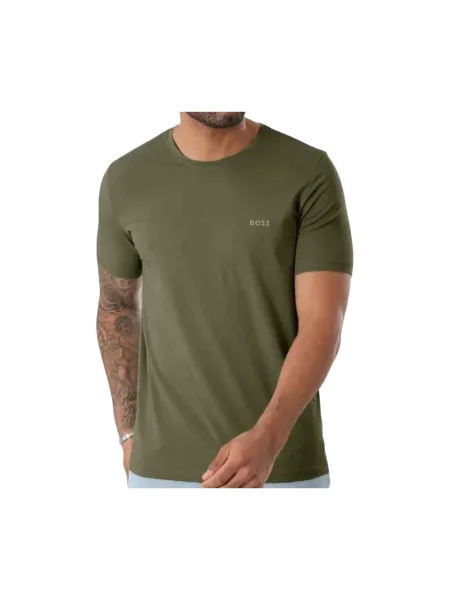 BOSS T-shirt lounge z Mix&Match T-Shirt R zielona