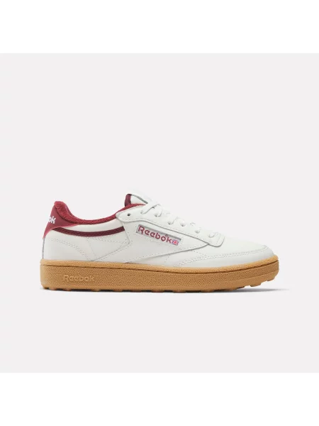Reebok buty golfowe Club C female Chalk/Classic Burgundy Size: 35