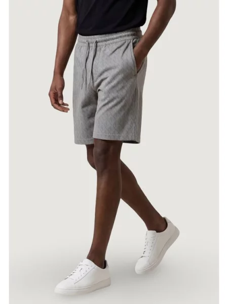 Sportovní kraťasy Armani Exchange béžové