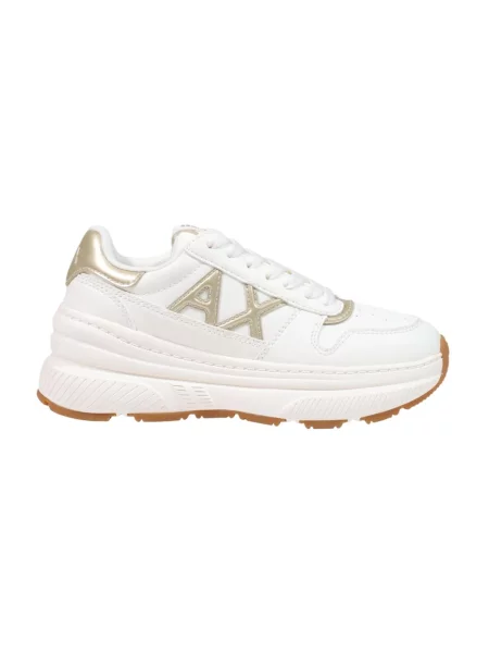 Sneakersy Armani Exchange białe