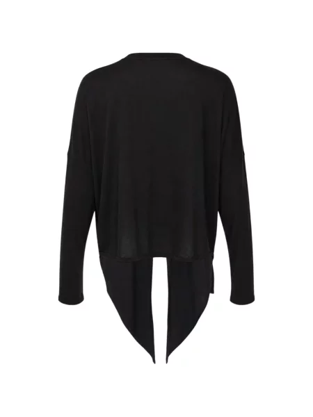 Асиметричен дълго топ Club21 Collection черно