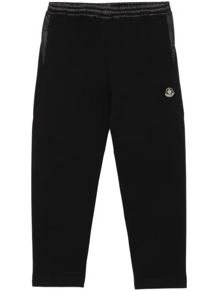 Kalhoty Moncler s hadím vzorem černé