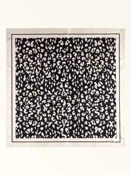 Шелковый платок Furla белый