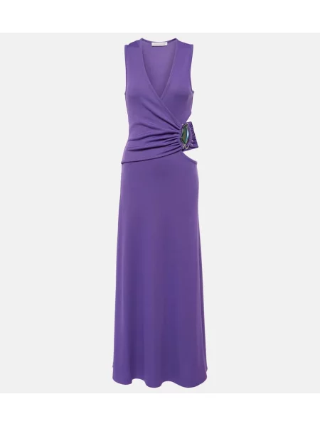 Rochie maxi Christopher Esber de costum violet