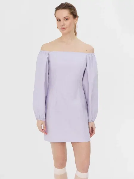 Платье мини Fashionista фиолетовое