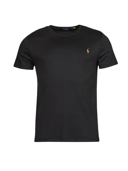 Hímzett póló Polo Ralph Lauren fekete