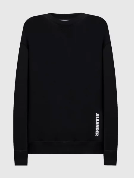 Свитшот Jil Sander с принтом черный