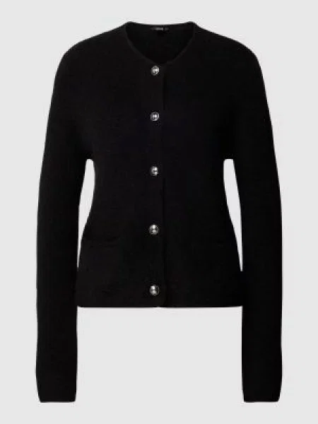 Kardigan z listwą guzikową model ‘Dalora’ Opus