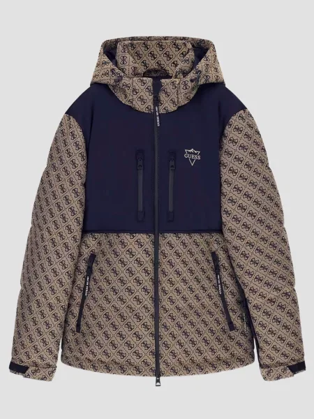 Аутдор та гірськолижна куртка GUESS бежевий