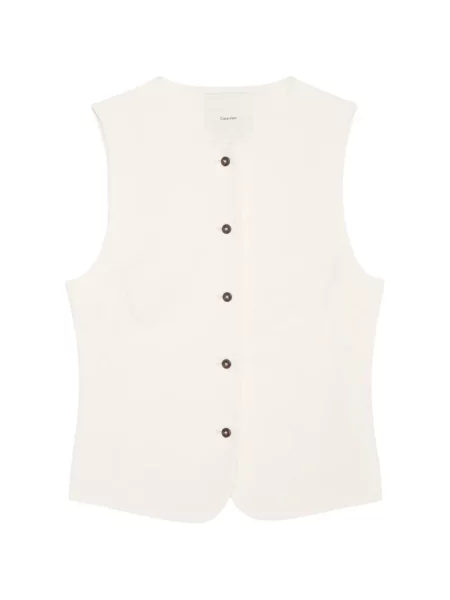Vestă Calvin Klein alb