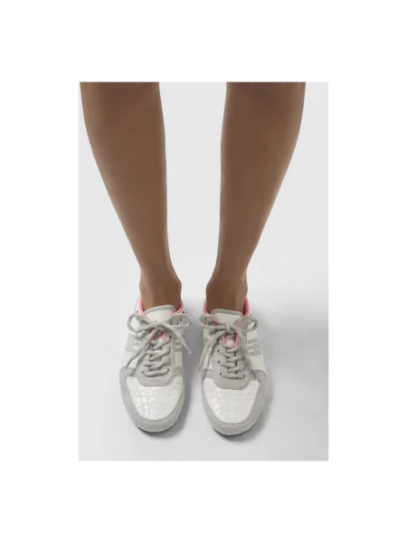 Sneakersy Gcds sznurowane białe