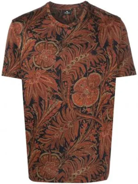 Tricou Etro cu model floral cu imagine