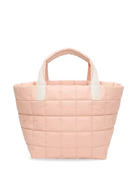 Matlasat geantă shopper Veecollective roz