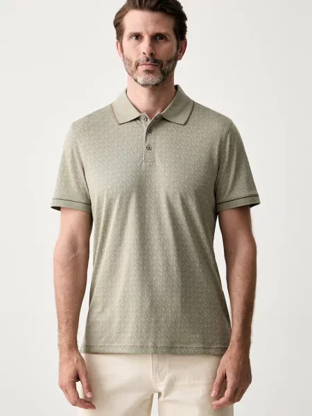 Tricou polo Michael Kors verde