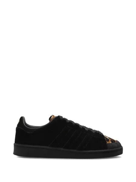 Sneakerși Adidas Spezial cu șireturi din piele cu imagine negru