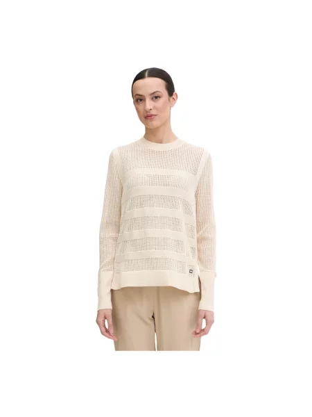 Dzianinowy sweter Helly Hansen beżowy
