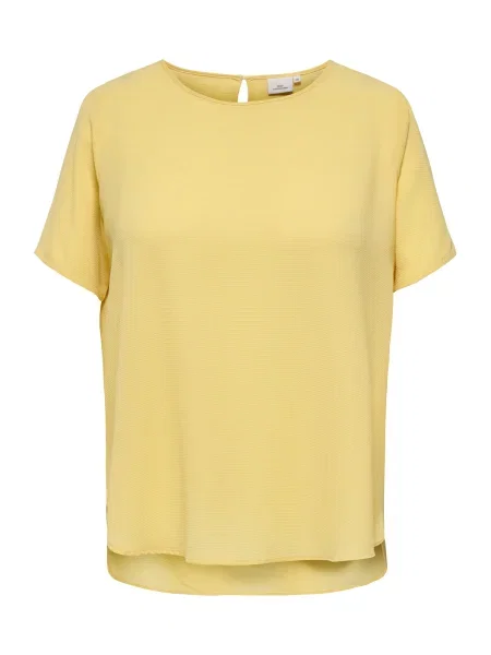 ONLY Carmakoma Bluză CARVICA deschis galben