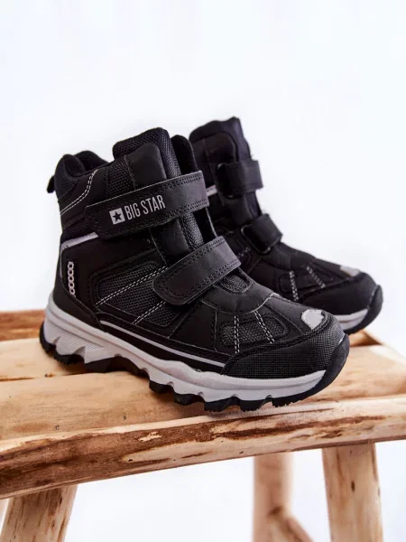 Gyerek félcipő Big Star Shoes fekete