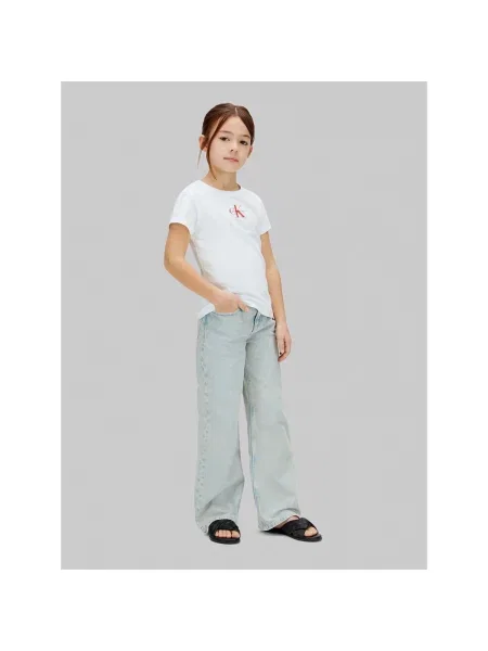 Top Calvin Klein Jeans biela