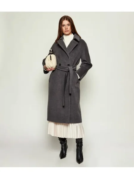Marella Palton de lână English gri
