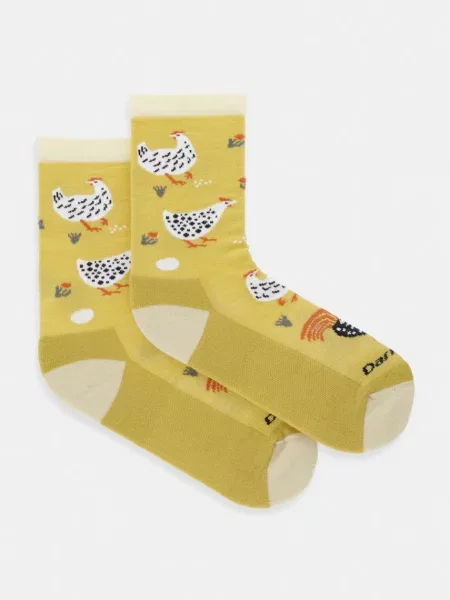 Darn Tough nogavice rumena