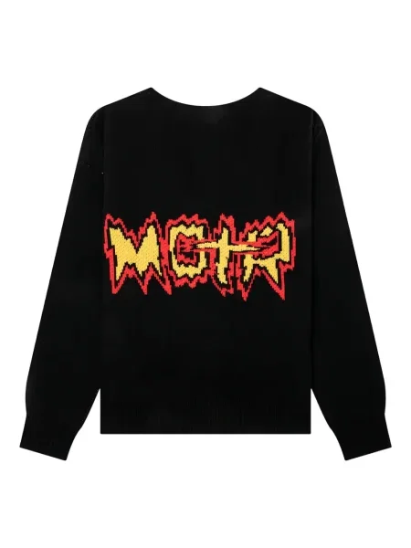 Cardigan Members Of The Rage tricotate negru