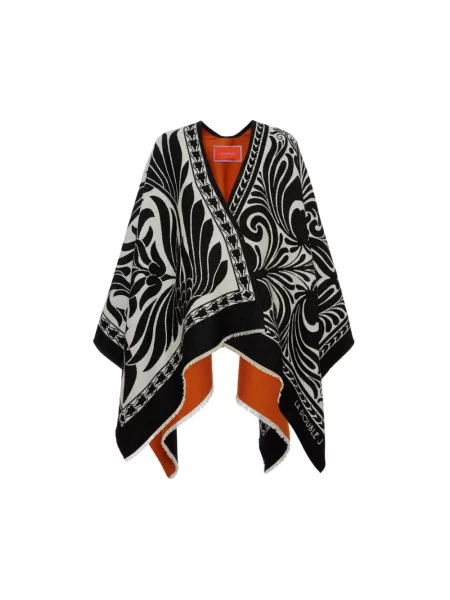 Kurtka La Doublej wełniana dwustronna czarna