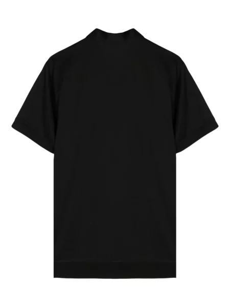 Polo marškinėliai Karl Lagerfeld juoda
