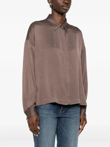 Cămașă Peserico maro