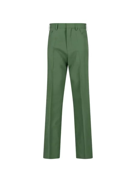 Pantaloni Marni de lână verde