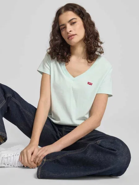 T-shirt o kroju regular fit z czystej Model LSE_PERFECT TEE' Levi's