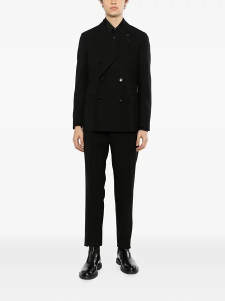 Двуреден костюм Lardini черно
