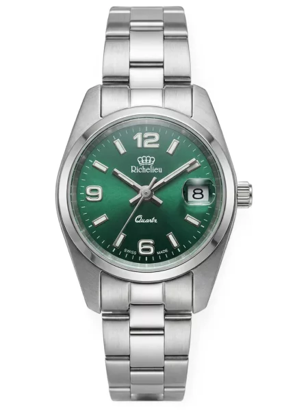 Ceas Richelieu Swiss clasic verde