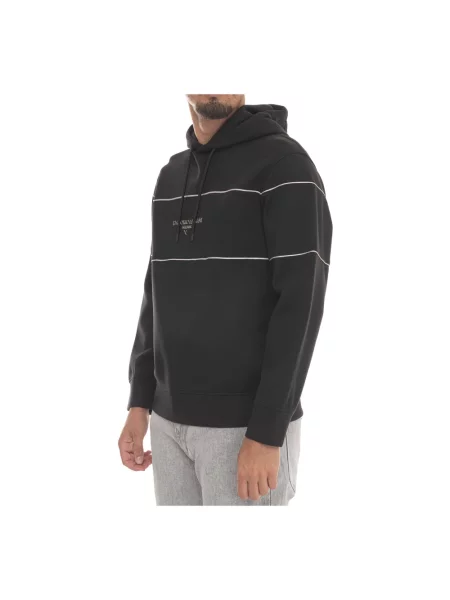 Bluza Emporio Armani casual czarna
